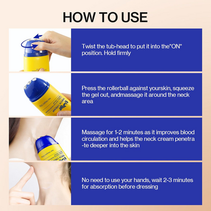 Neck Firming Cream with Roller