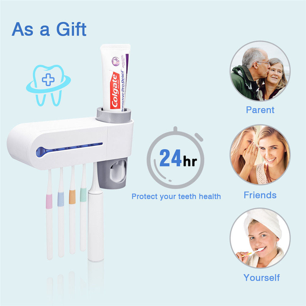 UV Toothbrush Sterilizer Holder
